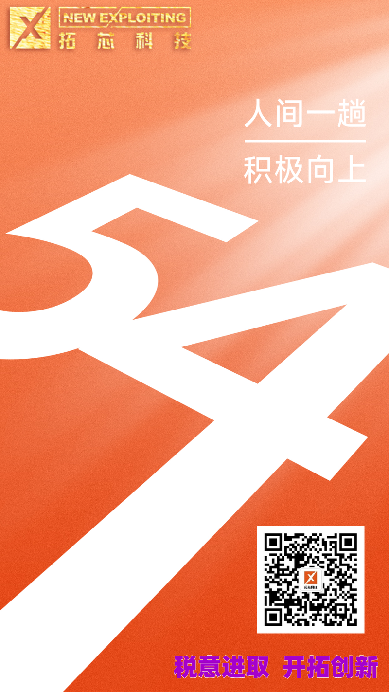 青年节 54海报