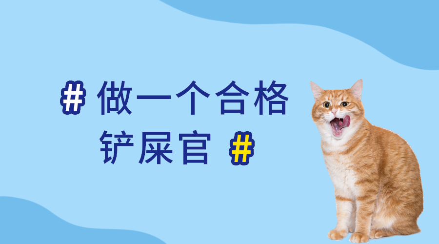 做合格铲屎官