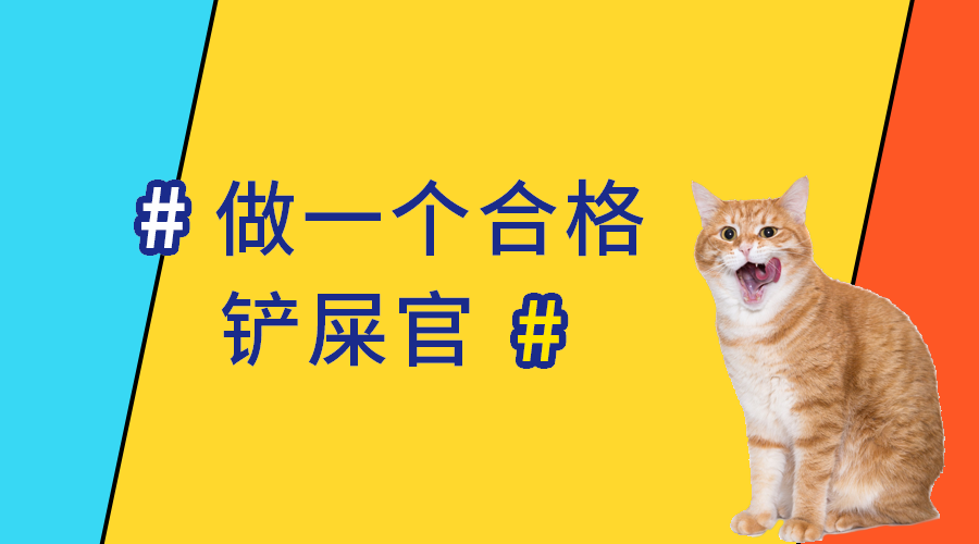 做合格铲屎官
