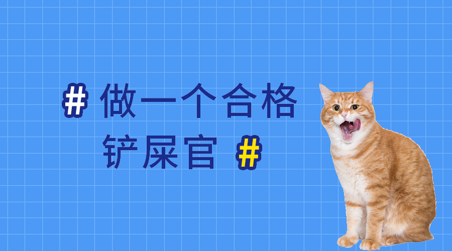 做合格铲屎官