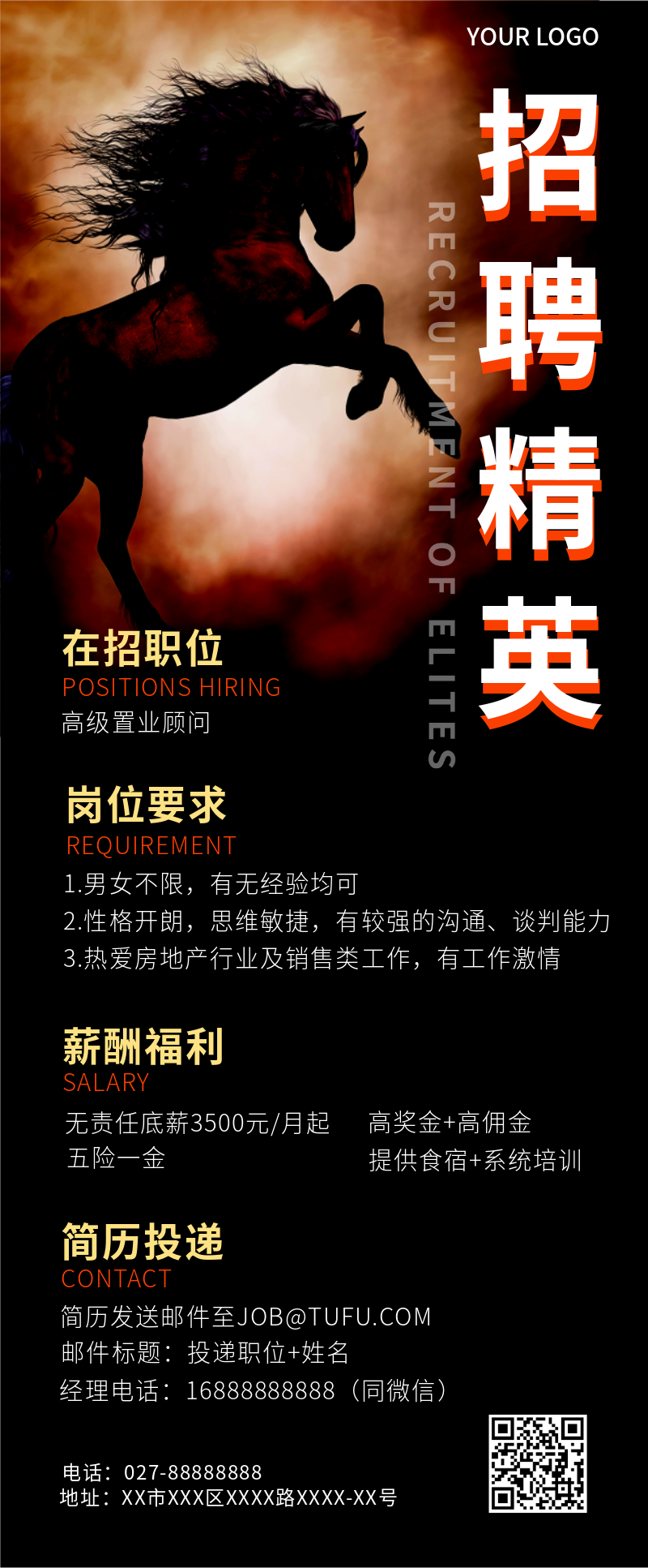 招聘，房地产，销售