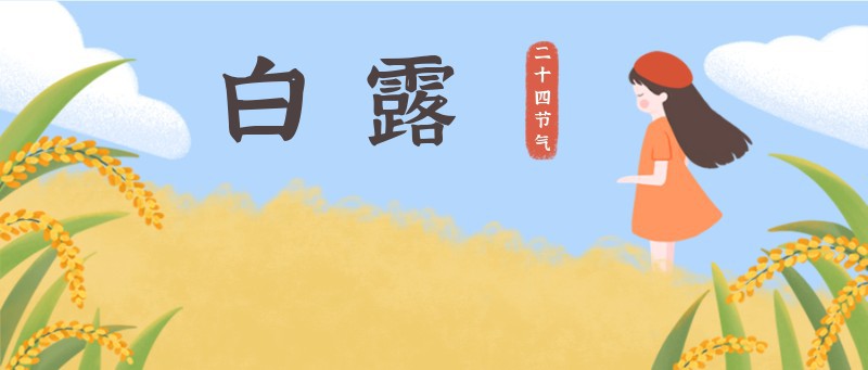白露，女孩，稻穗公众号首页