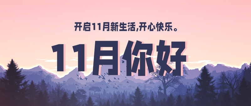 11月你好