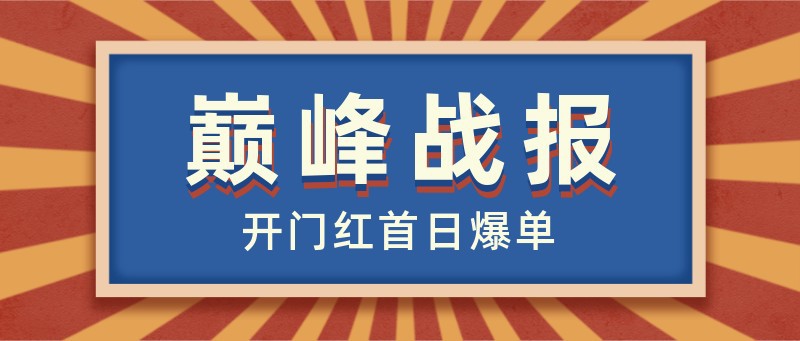 战报，喜报，业绩，金融，公众号首页