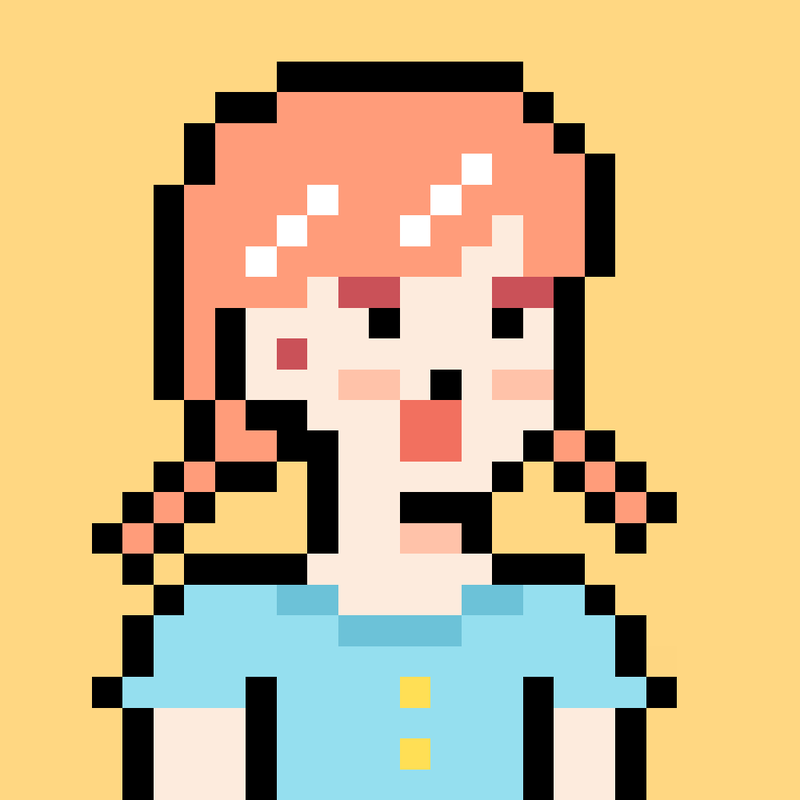 /static/assets/images/default-pic.png NFT头像,女孩,小辫子,可爱,像素,微信头像