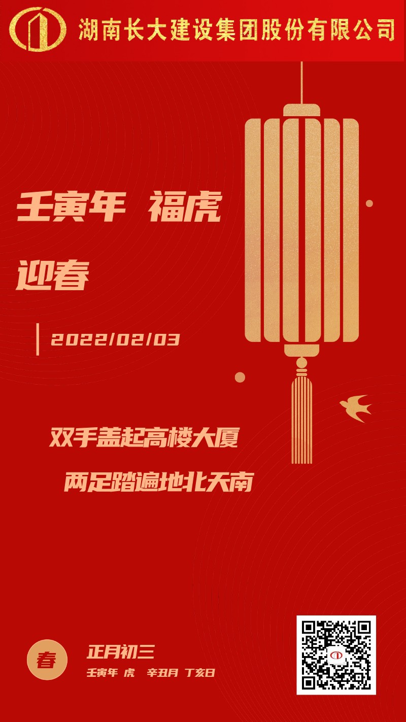 新年，福虎迎春，过年