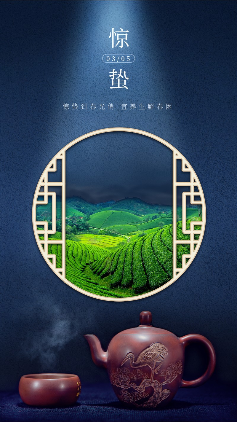 /static/assets/images/default-pic.png 惊蛰,节气,问候,茶,手机海报