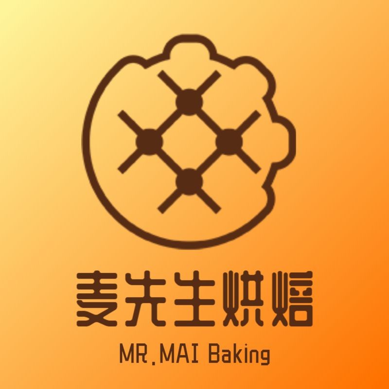 华夫饼甜品店logo