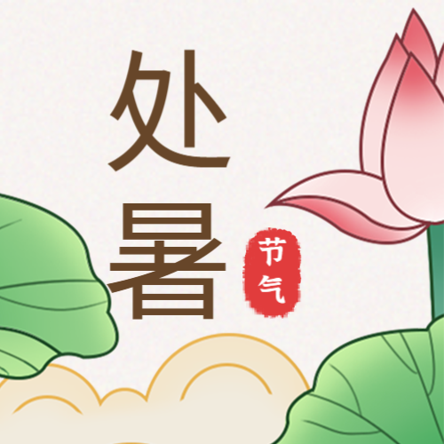 处暑，荷花，公众号次图