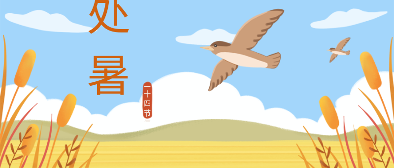 处暑，节气，公众号首页
