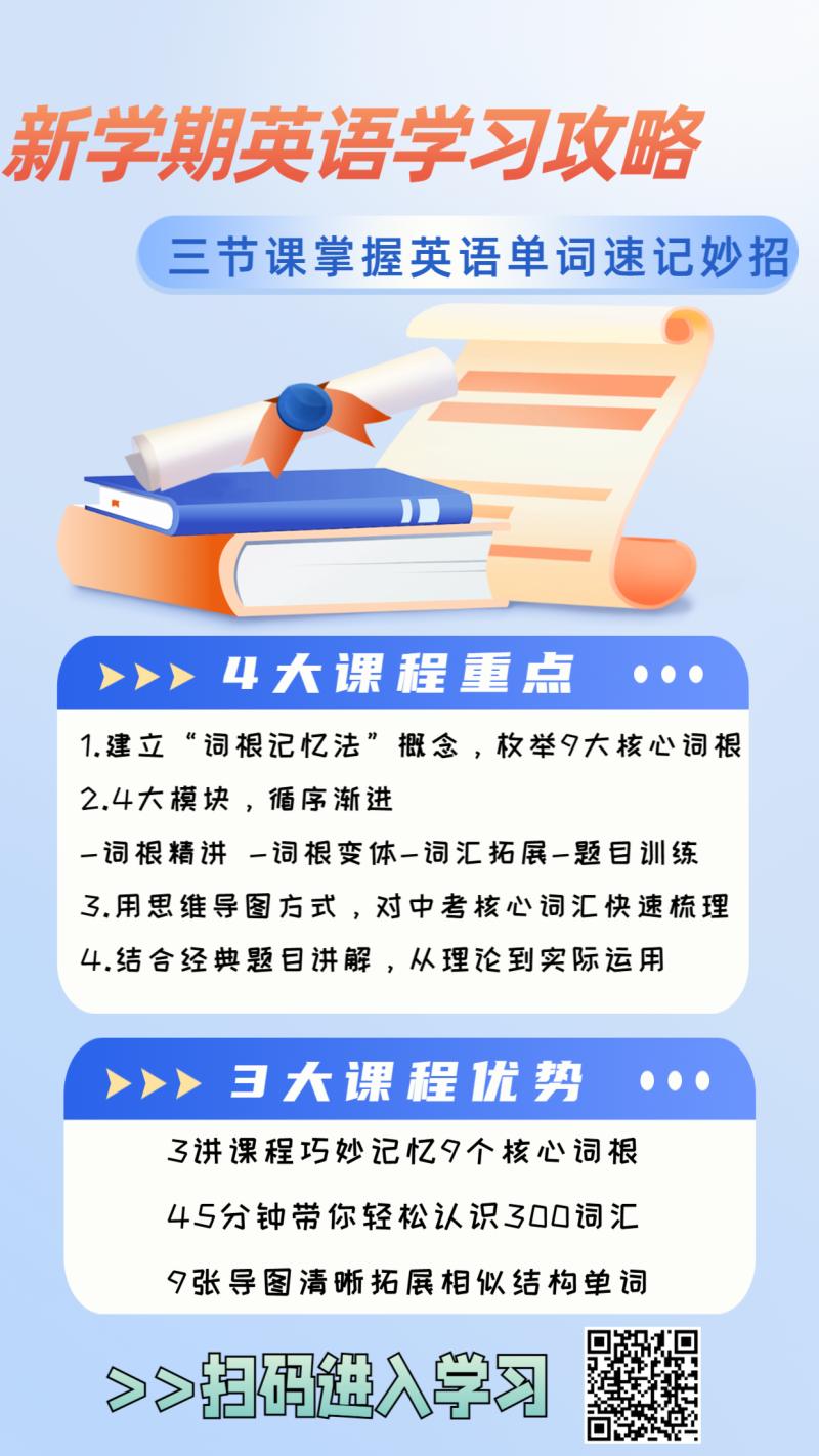 教育培训，学历提升，激励正能量，手机海报